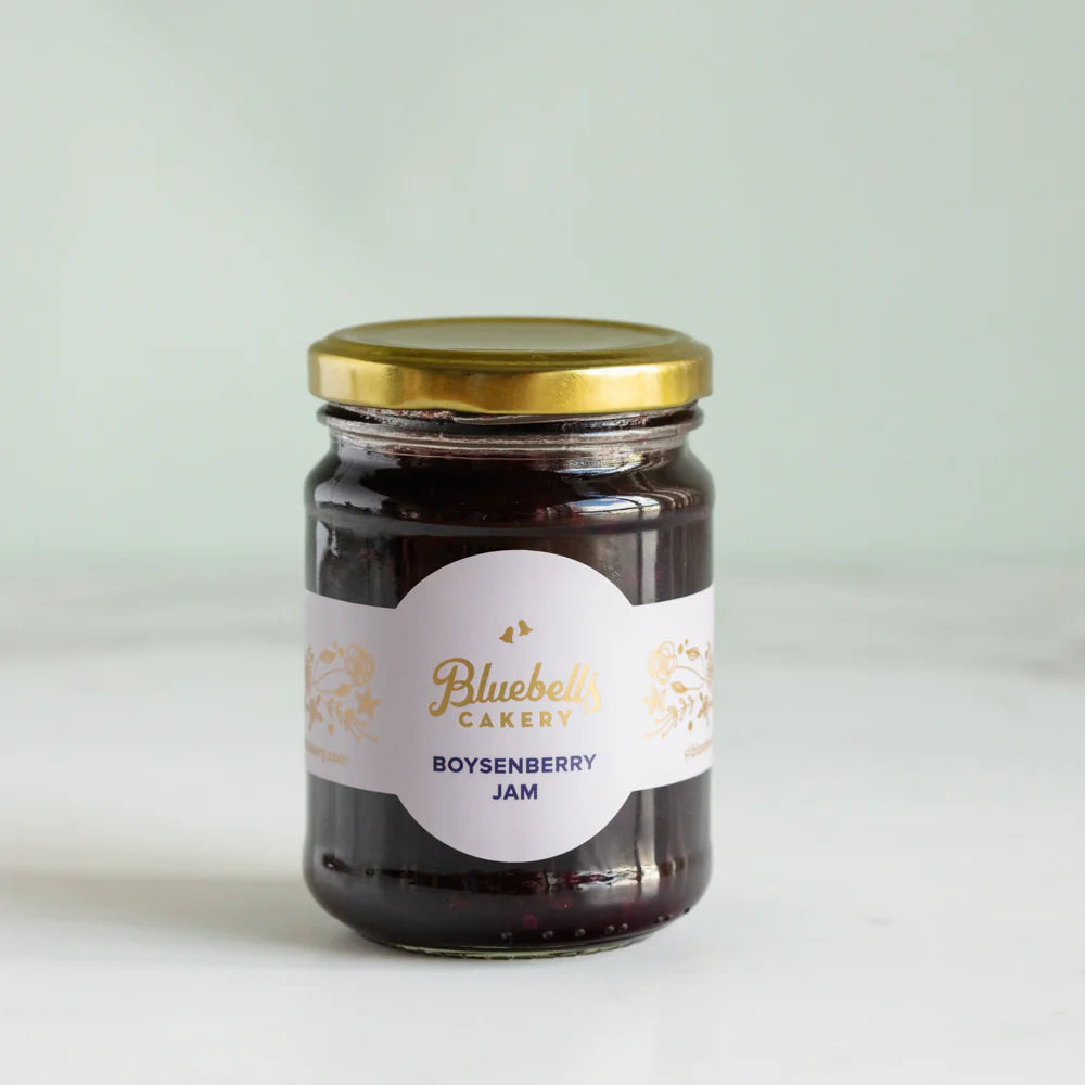 Jar of Boysenberry Jam