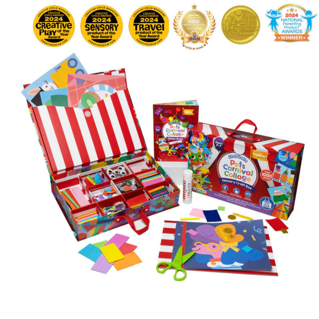 Pets & Carnival Collage Sensory Craft Box