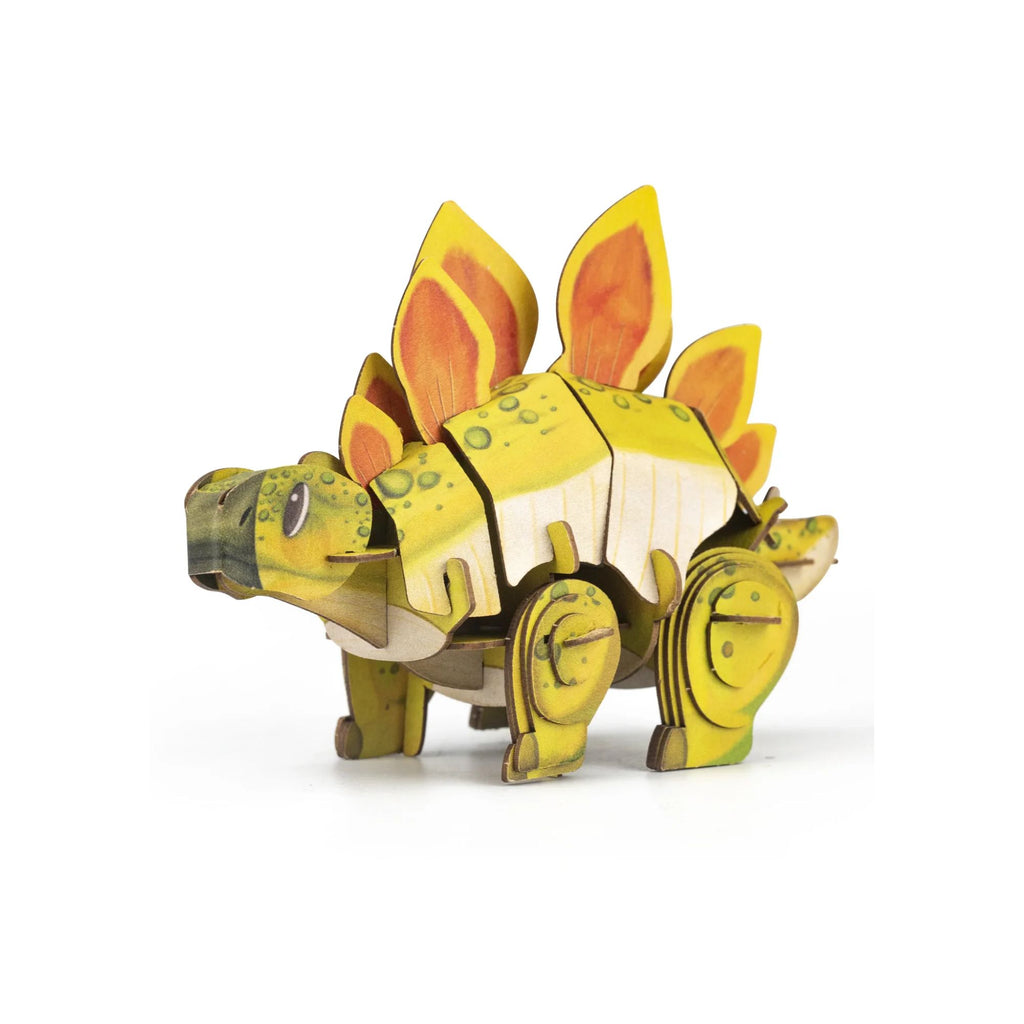 Toy 3D puzzle of a Stegosaurus