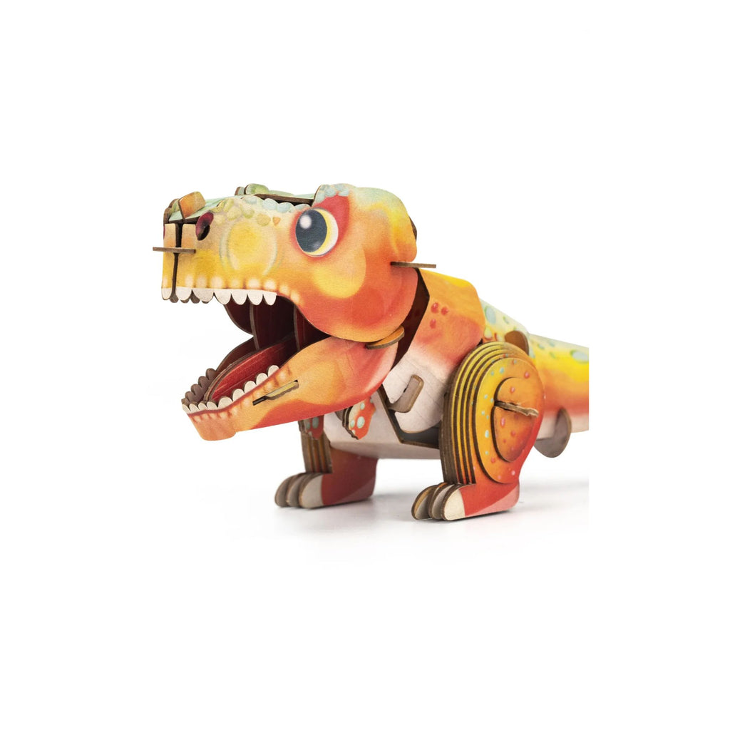 Toy 3D puzzle of a T-Rex