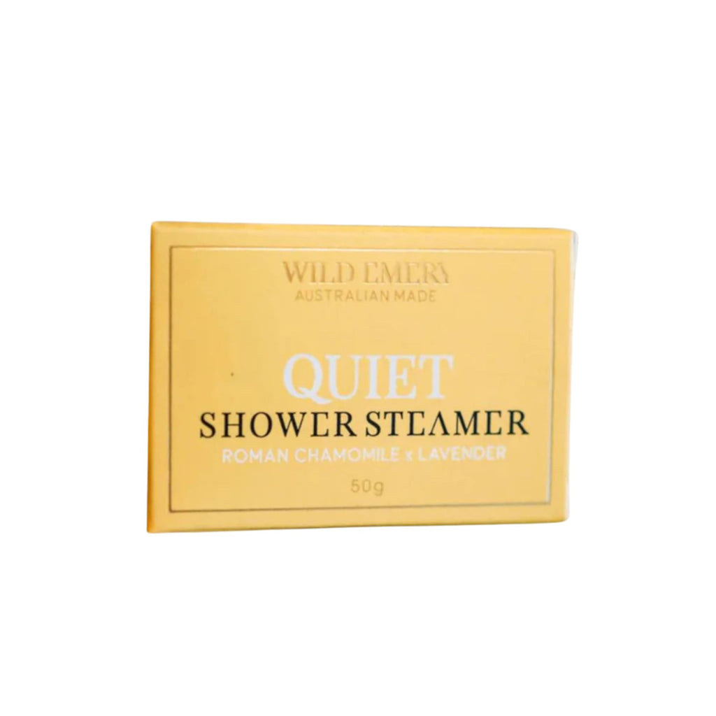  Yellow shower steamer box in quiet scent