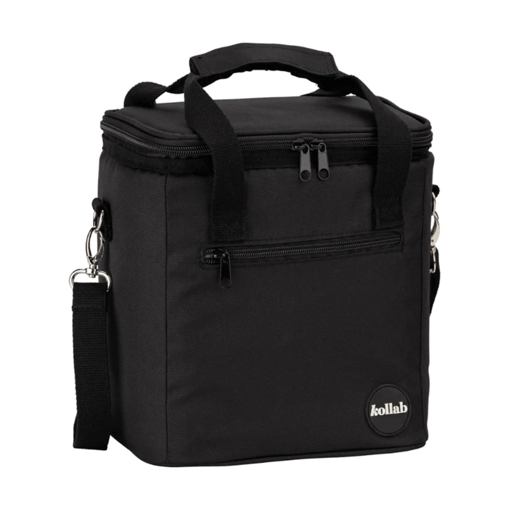 Black cooler bag