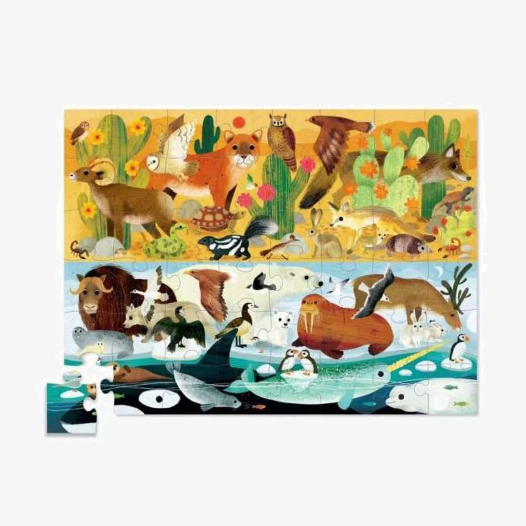 Puzzle with animals